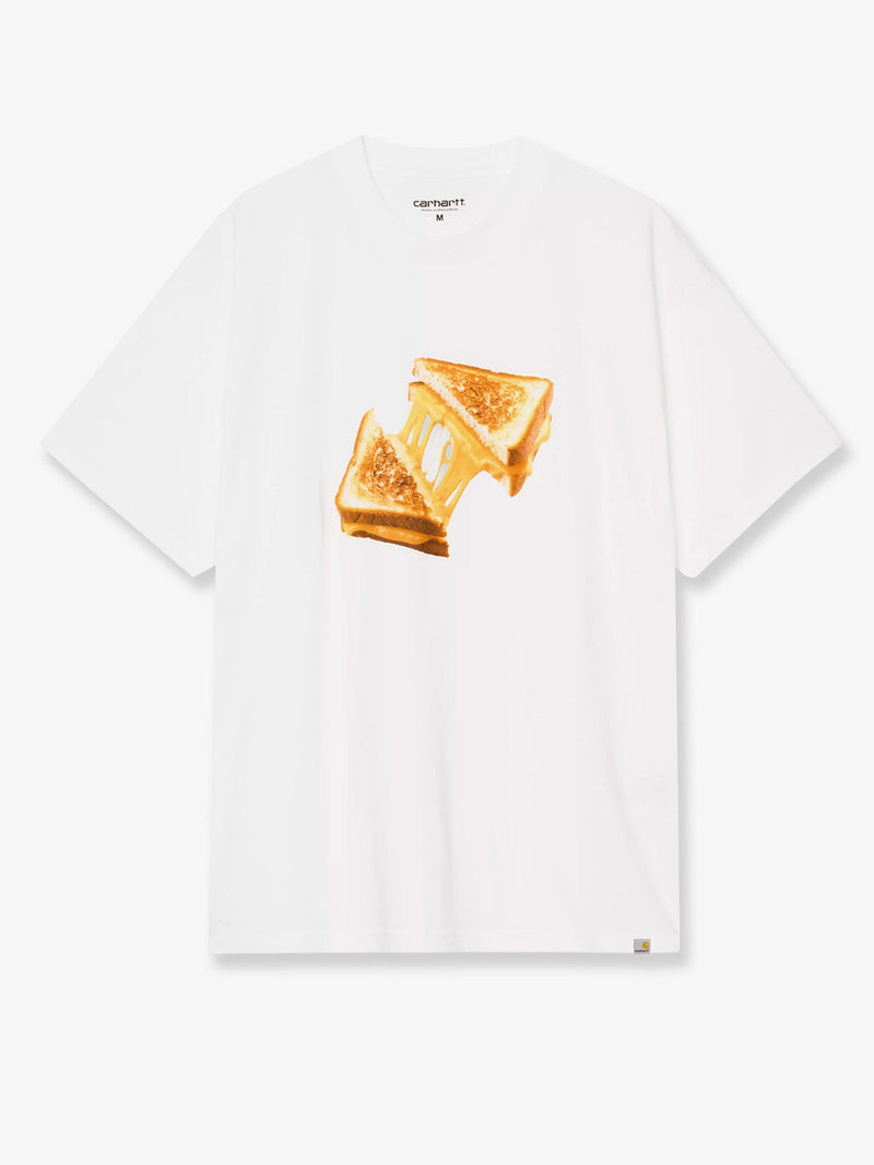 Carhartt WIP Carhartt WIP Cheese Toast Cotton T-Shirt White - World Class Fashion