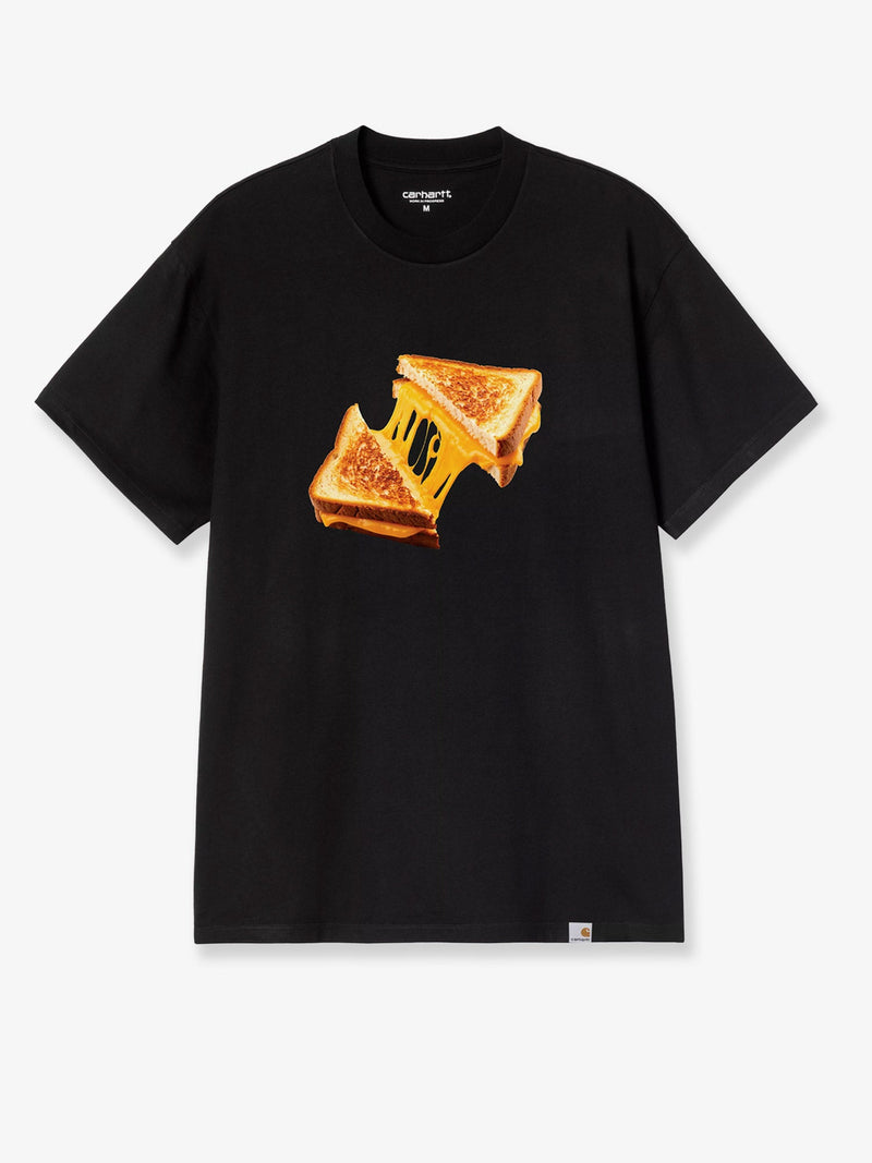 Carhartt WIP Carhartt WIP Cheese Toast Cotton T-Shirt Black - World Class Fashion