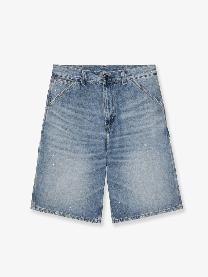 Carhartt WIP Carhartt WIP OG Single Knee Blue Denim Men Shorts - World Class Fashion