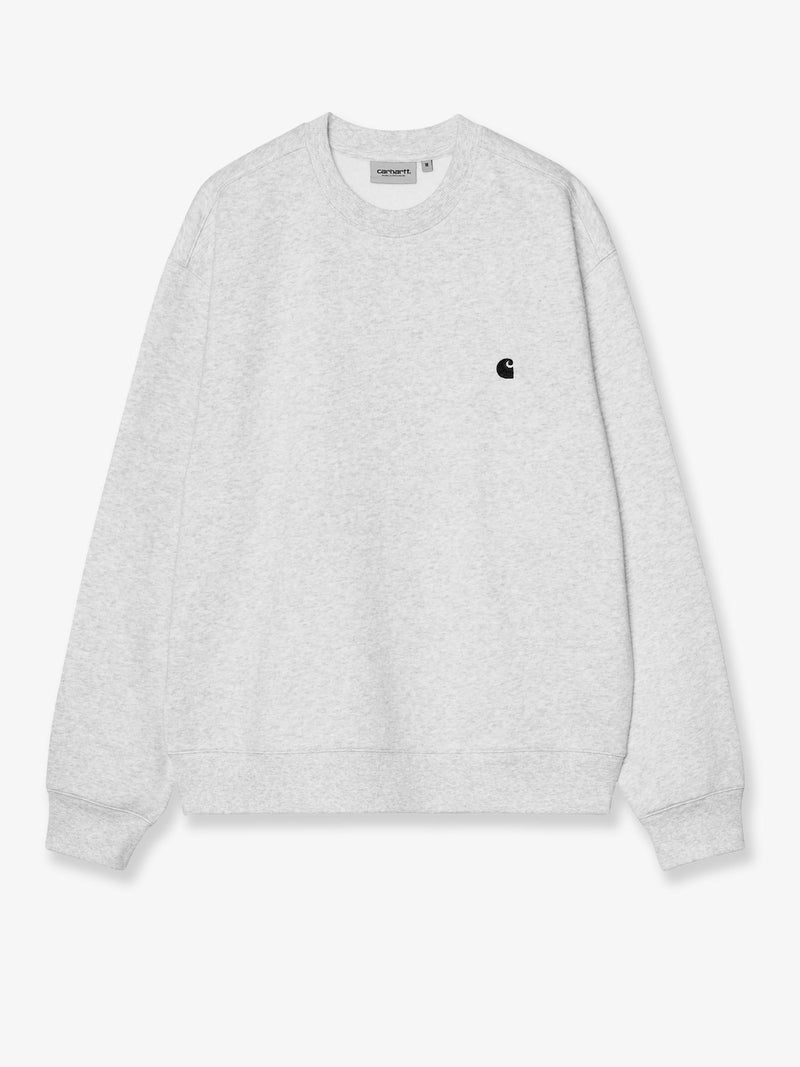 Carhartt WIP Carhartt WIP Mack Cotton-Blend Sweatshirt Grey - World Class Fashion