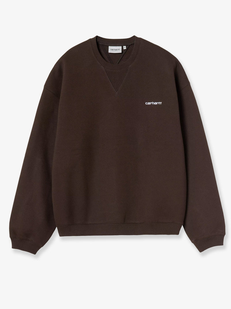 Carhartt WIP Carhartt WIP Ebbert Cotton-Blend Sweatshirt Brown - World Class Fashion