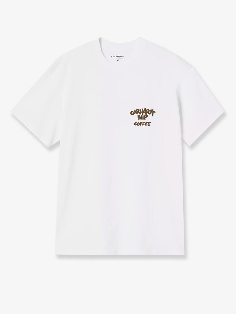 Carhartt WIP Carhartt WIP S/S Coffee Break Cotton T-Shirt White - World Class Fashion