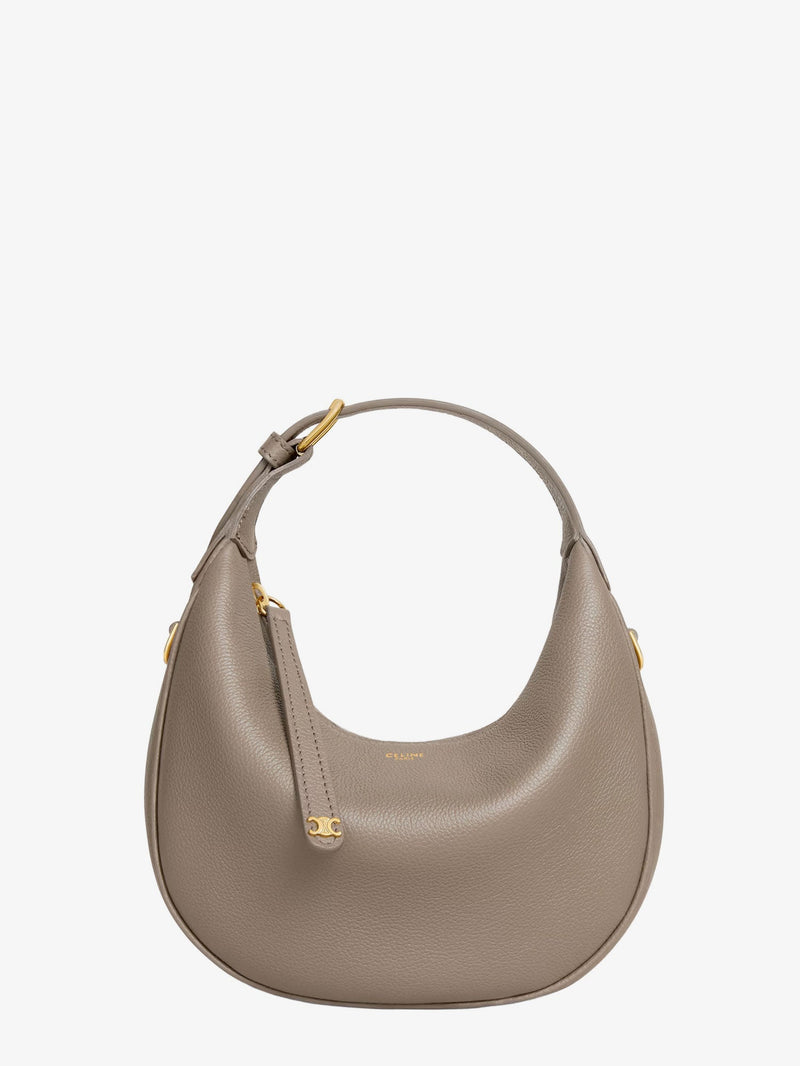 Celine Bolso de Hombro Celine Teen Lulu de Cuero Beige - World Class Fashion