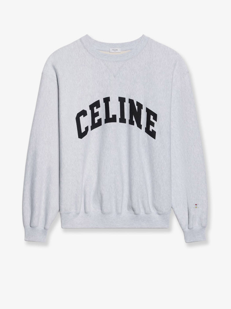 Celine Celine Cotton Sweatshirt Grey Men - World Class Fashion