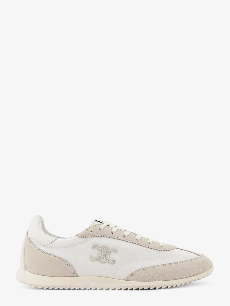 Celine Celine Nylon Racer Sneakers With Triomphe Logo On The Side - World Class Fashion
