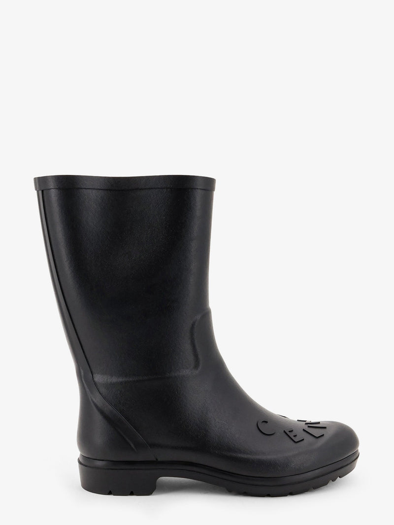 Celine Celine Rubber Garden Boots Black Women - World Class Fashion