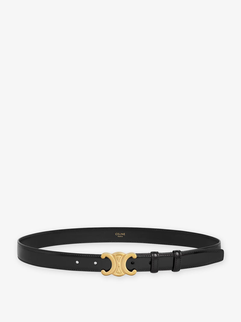 Celine Celine Leather Belt Black Women - World Class Fashion