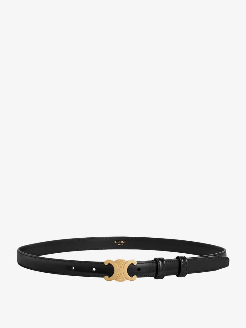Celine Celine Leather Belt Black Women - World Class Fashion