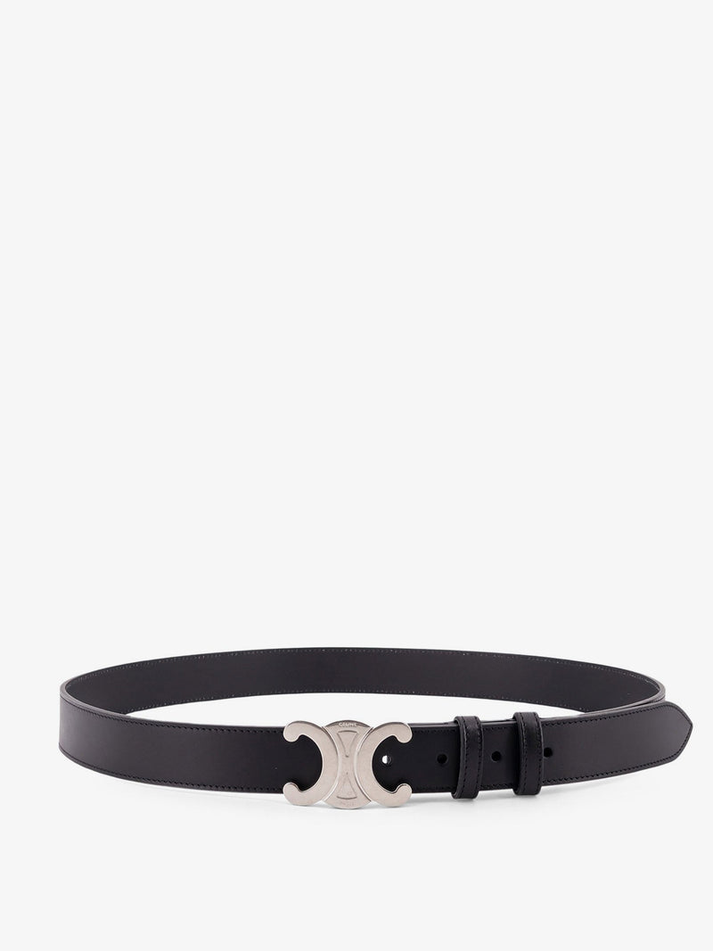 Celine Celine Triomphe Leather Belt - World Class Fashion