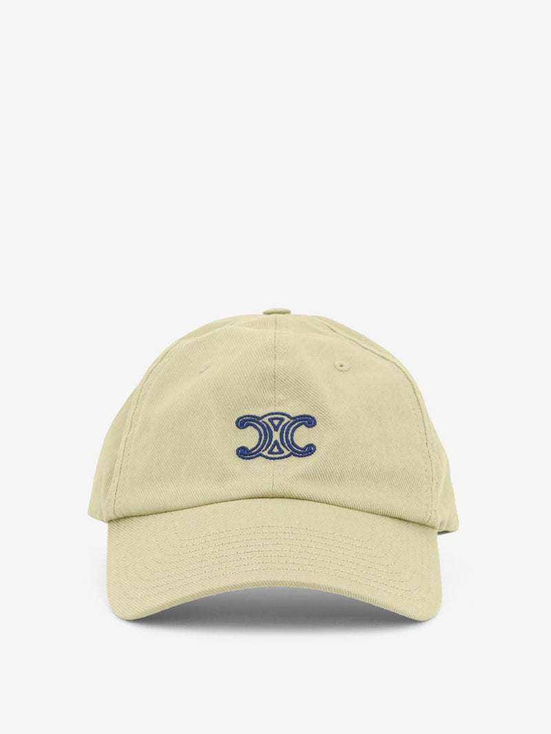 Celine Celine Cotton Hat Beige Men - World Class Fashion