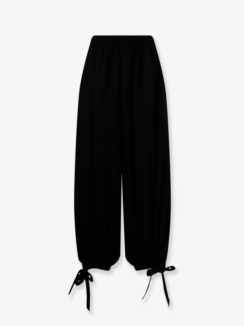 Chloe Chloe Silk Trousers Black Women - World Class Fashion