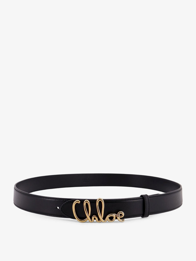 Chloe Chloe Iconic Leather Belt Black - World Class Fashion