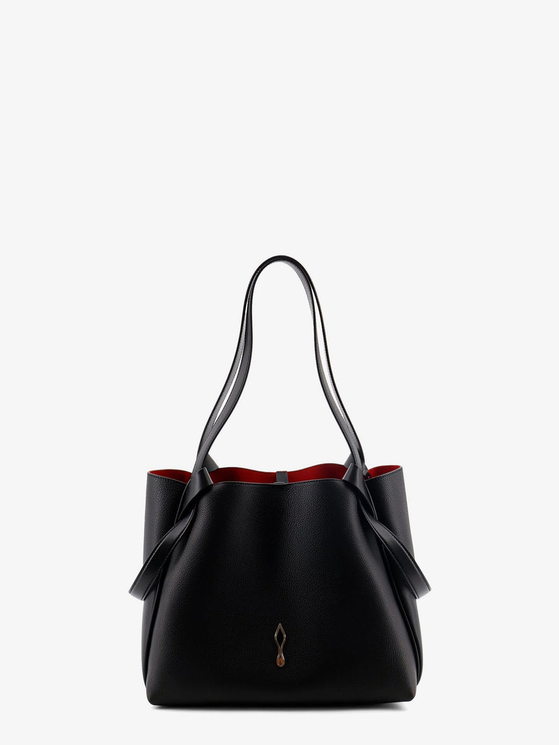 Christian Louboutin Christian Louboutin Bettina Small Leather Shoulder Bag Black - World Class Fashion