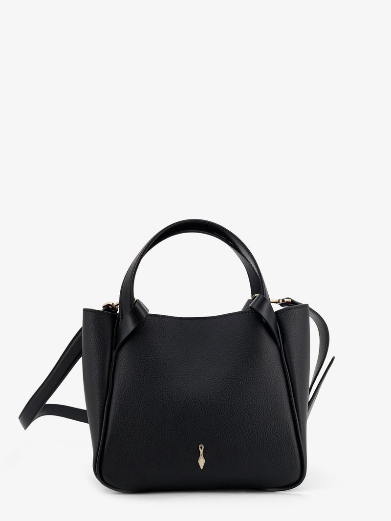 Christian Louboutin Christian Louboutin Bettina Mini Leather Shoulder Bag Black - World Class Fashion