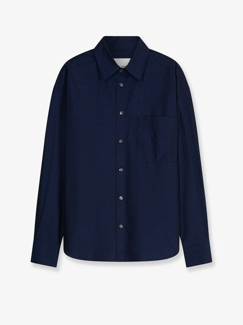 Closed Closed Cotton Shirt Blue Women - World Class Fashion