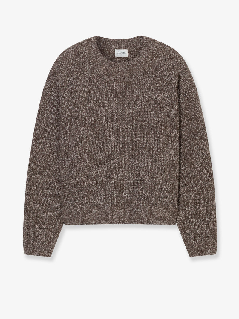 Closed Closed Wool Blend Sweater Grey - World Class Fashion