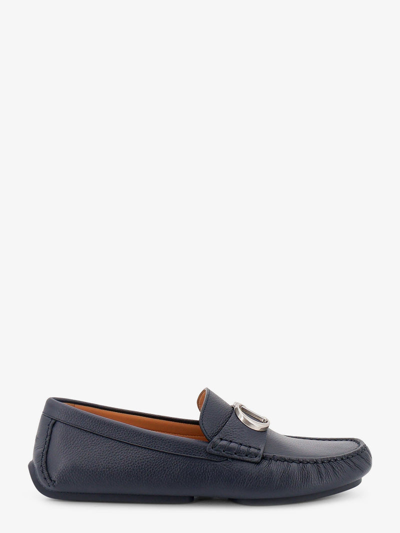 Dior Mocasines de piel Dior Roadie azules para hombre - World Class Fashion