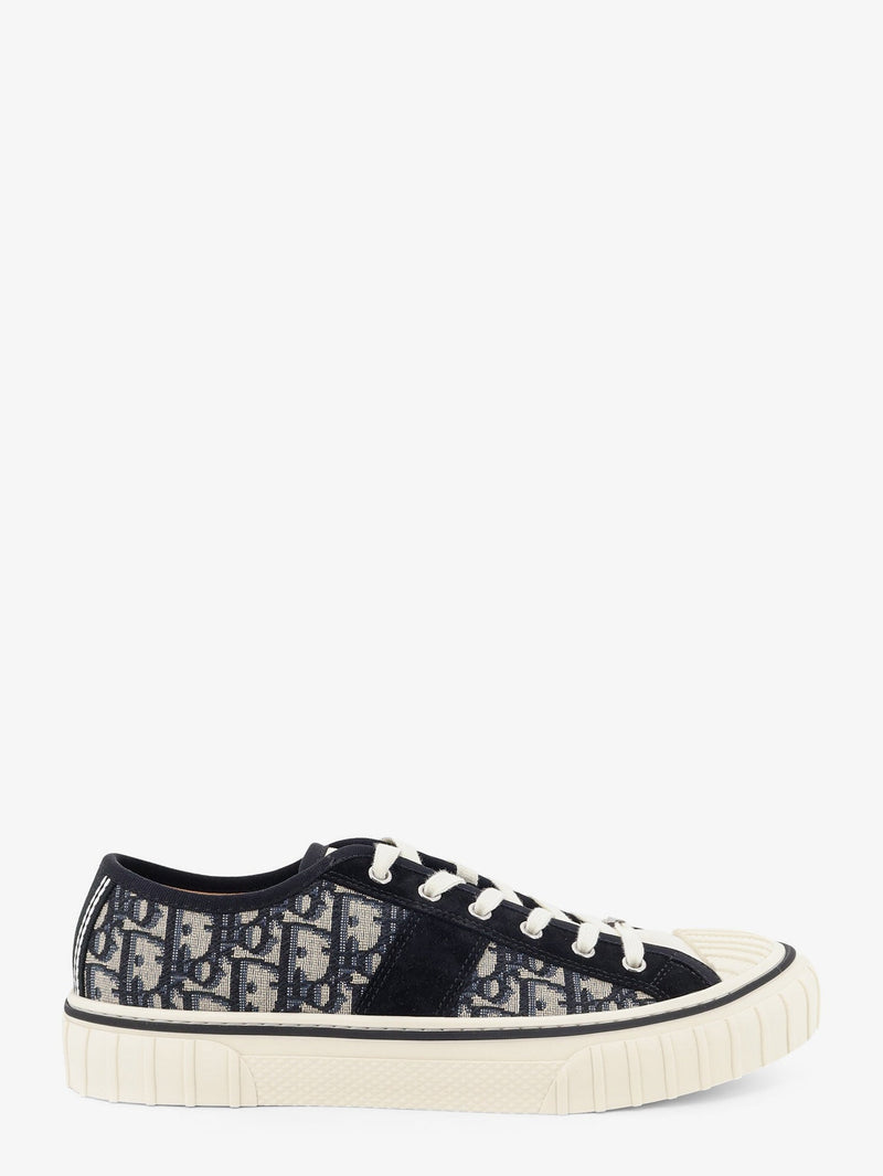 Dior Dior Hooper Jacquard Oblique Sneakers Blue Men - World Class Fashion