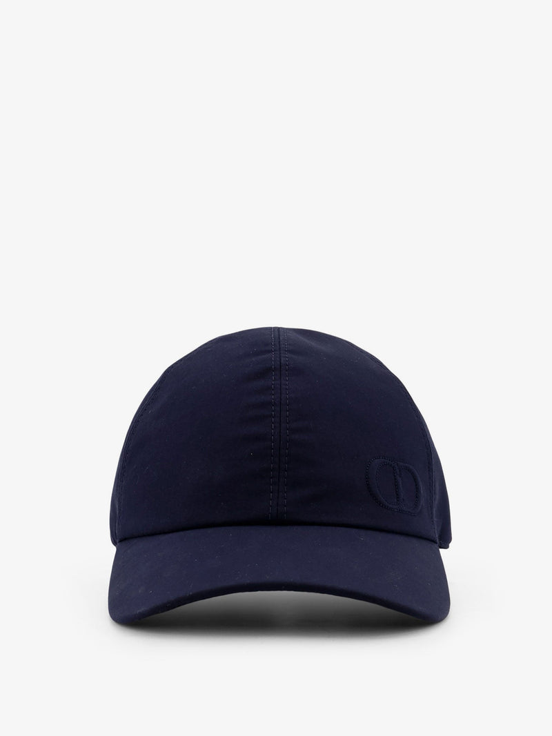 Dior Dior Cotton Hat with Embroidered CD Logo Blue - World Class Fashion