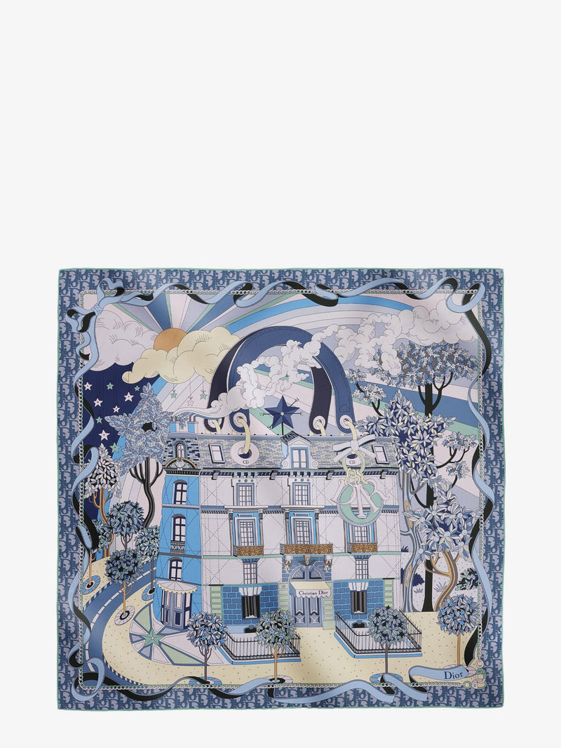 Dior Dior Dior Avenue 90 Silk Foulard - World Class Fashion