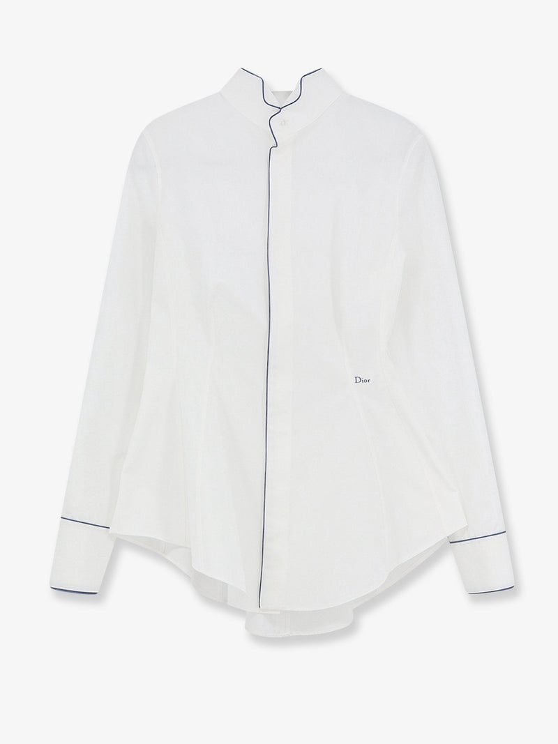 Dior Dior Fitted Cotton Shirt White Women - World Class Fashion