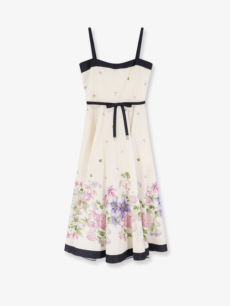 Dior Dior Silk Dress Multicolor Women - World Class Fashion