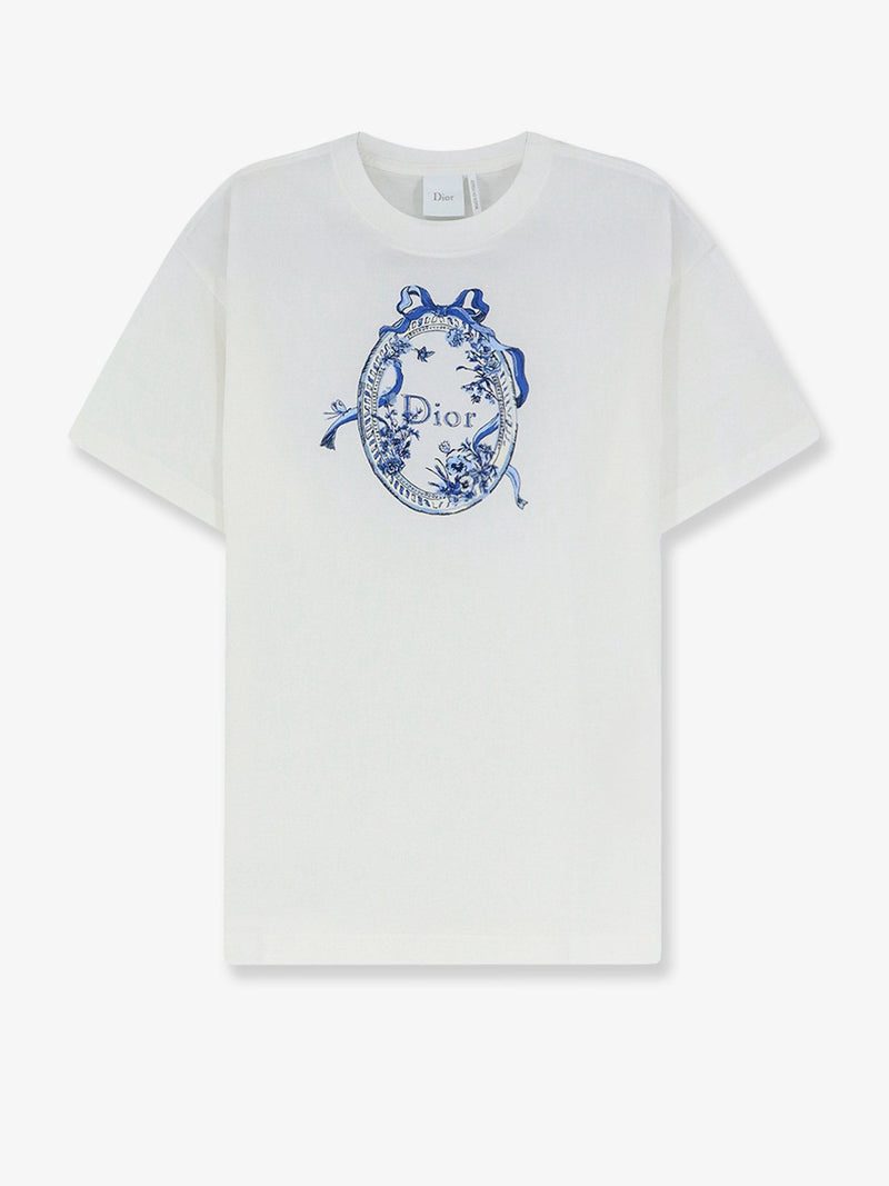 Dior Dior Dioriviera Cotton T-Shirt White Women - World Class Fashion