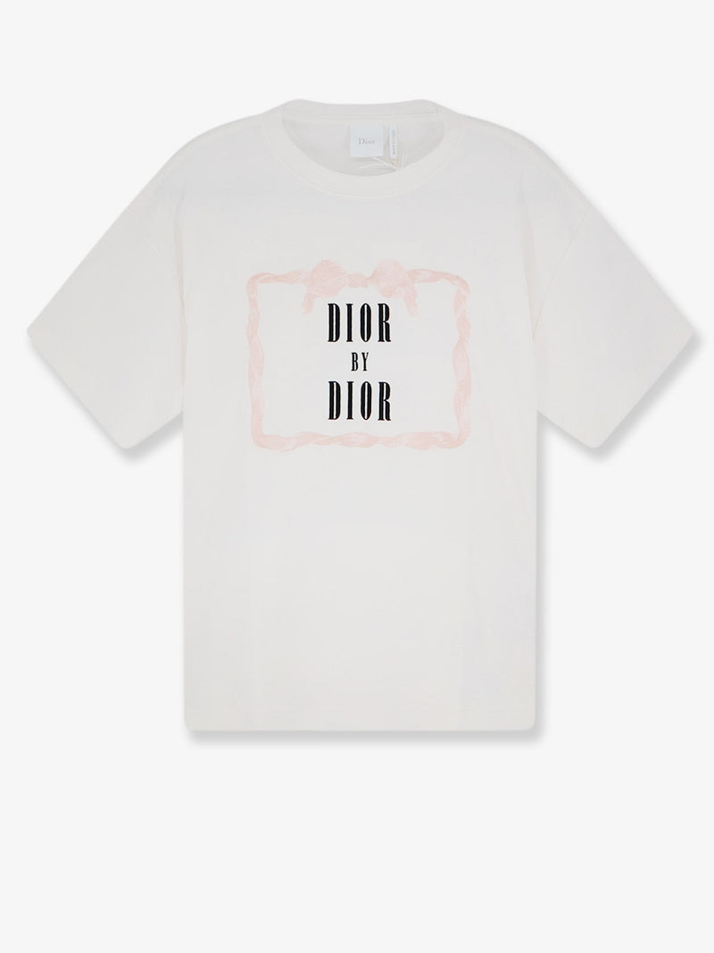 Dior Dior Dior By Dior Cotton T-Shirt White - World Class Fashion