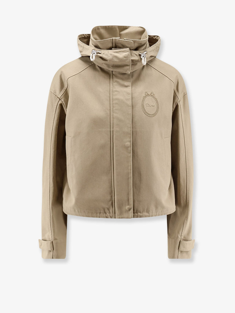 Dior Dior Dior Médaillon Cotton Jacket Beige - World Class Fashion