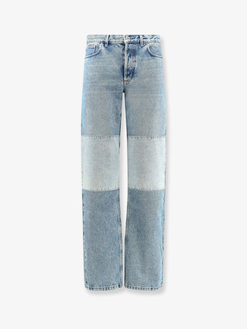 Dior Dior Regular Cotton Jeans Blue Men - World Class Fashion
