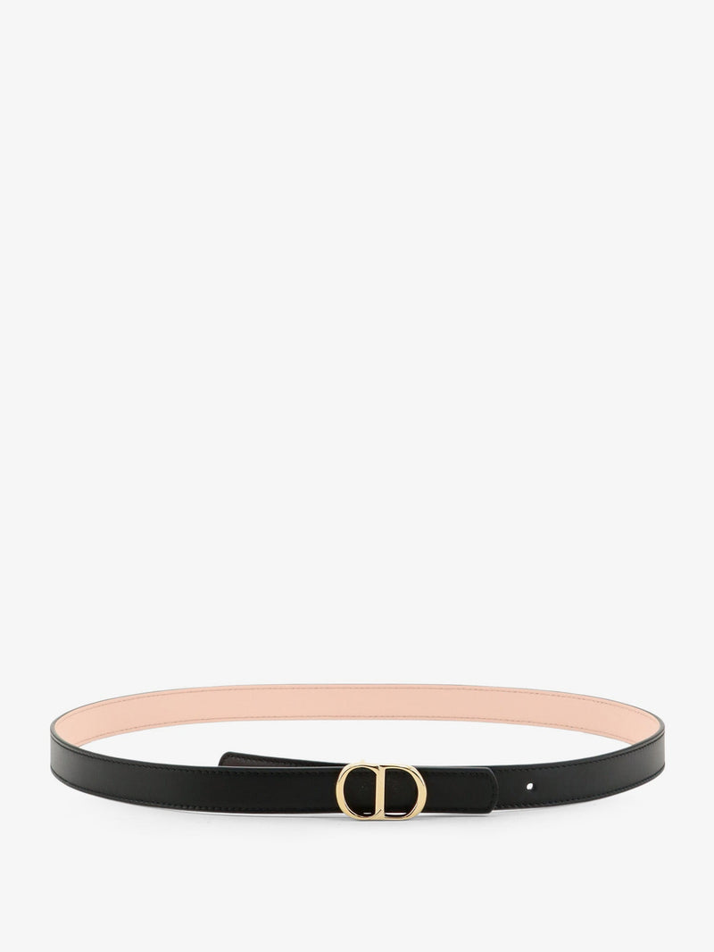 Dior Dior CD Icon Leather Belt Black - World Class Fashion