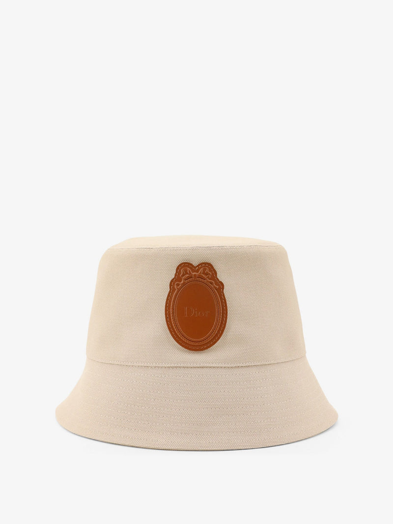 Dior Dior Teddy Cotton Cloche Beige - World Class Fashion