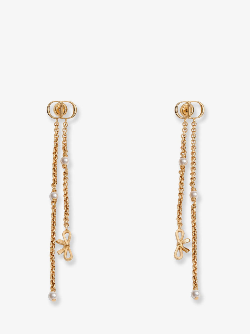 Dior Dior Brass Earrings Gold Women - World Class Fashion