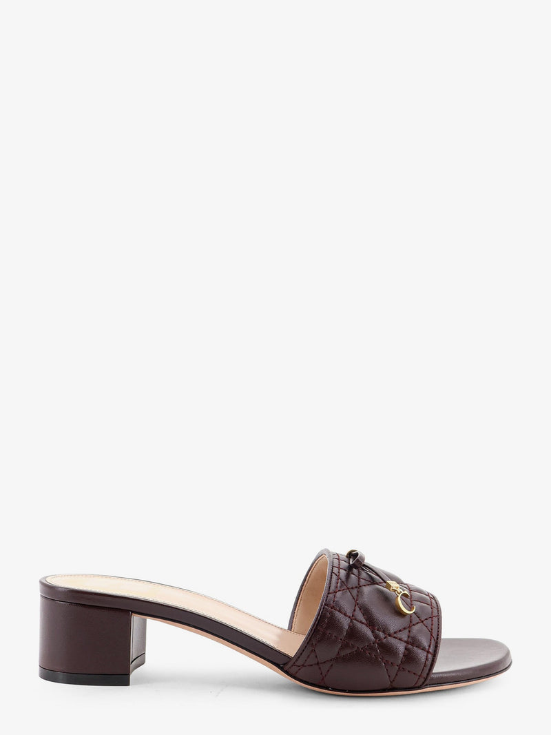 Dior Dior Cannage Sandal Red Women - World Class Fashion