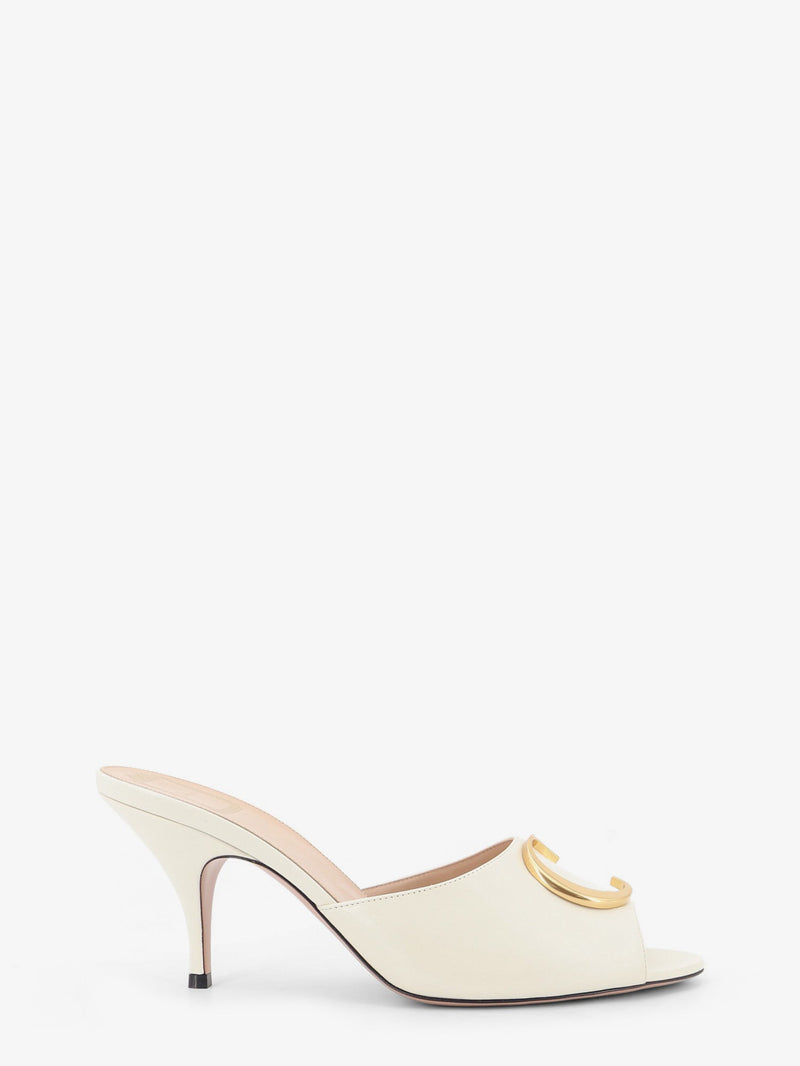Dior Dior Dior Initials Leather Sandals White - World Class Fashion