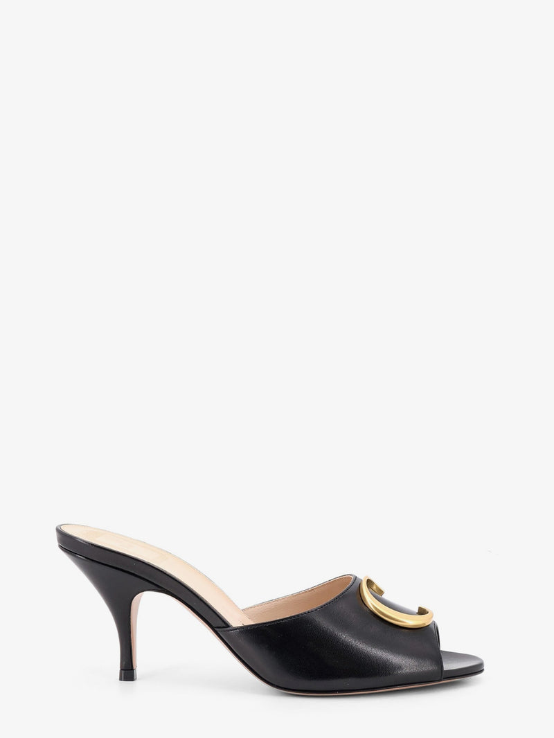 Dior Dior Dior Initials Leather Sandals Black - World Class Fashion