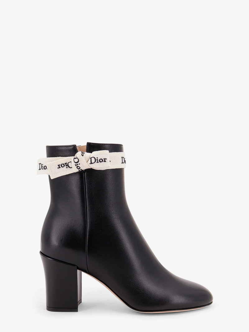 Dior Dior J'Adior Leather Ankle Boot Black - World Class Fashion
