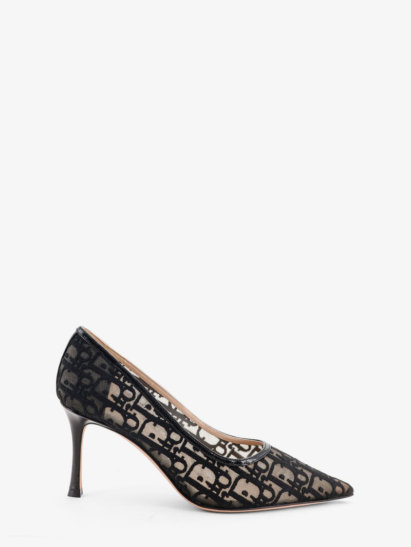 Dior Dior Adiorable Pump Black Dior Oblique Embroidery - World Class Fashion