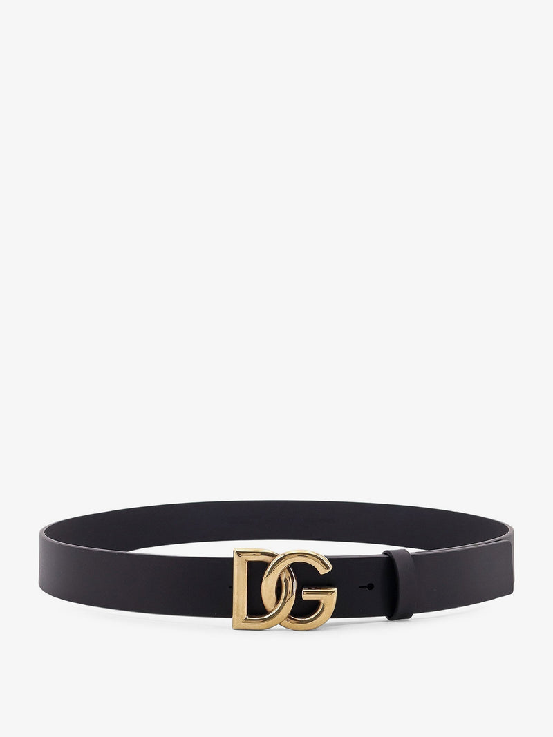 Dolce & Gabbana Dolce & Gabbana Leather Belt Black Men - World Class Fashion