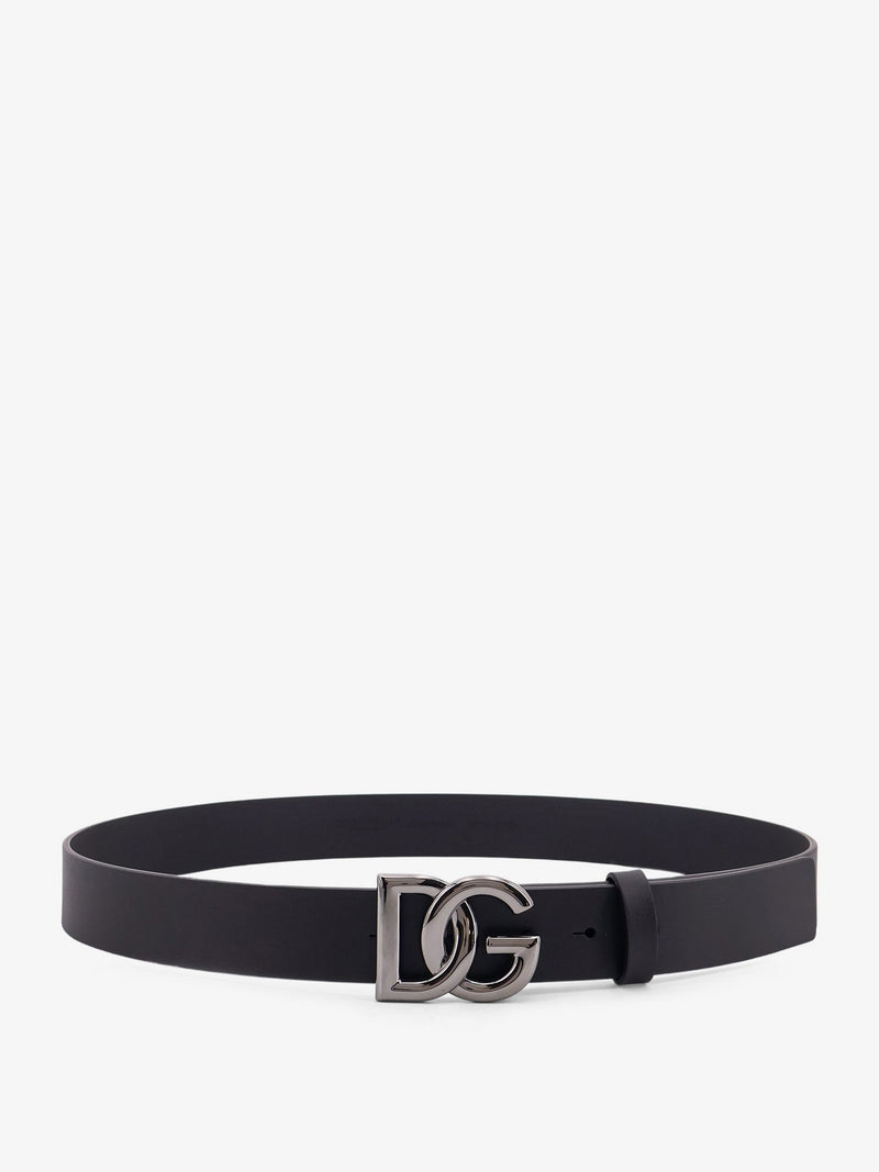 Dolce & Gabbana Dolce & Gabbana Leather Belt Black Men - World Class Fashion