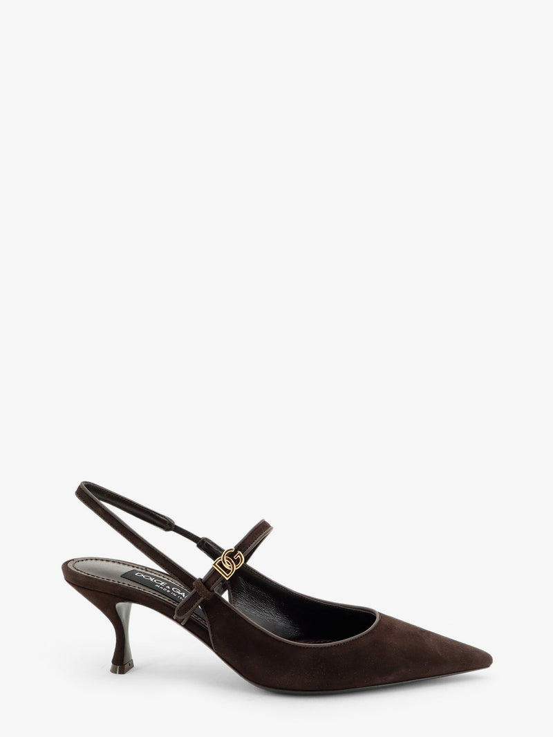 Dolce & Gabbana Dolce & Gabbana Suede Pumps Brown Women - World Class Fashion