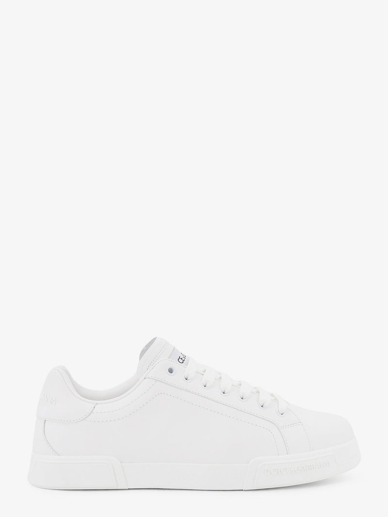 Dolce & Gabbana Dolce & Gabbana Portofino Leather Sneakers - World Class Fashion