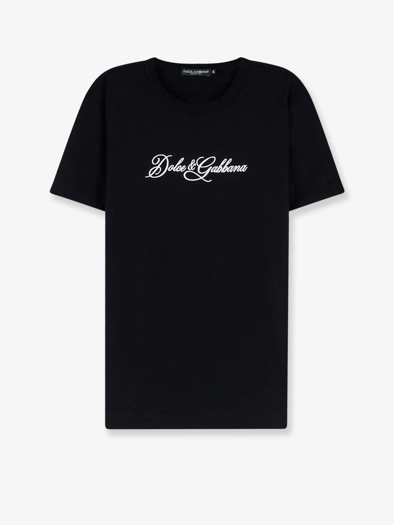 Dolce & Gabbana Dolce & Gabbana Cotton T-Shirt Black Men - World Class Fashion