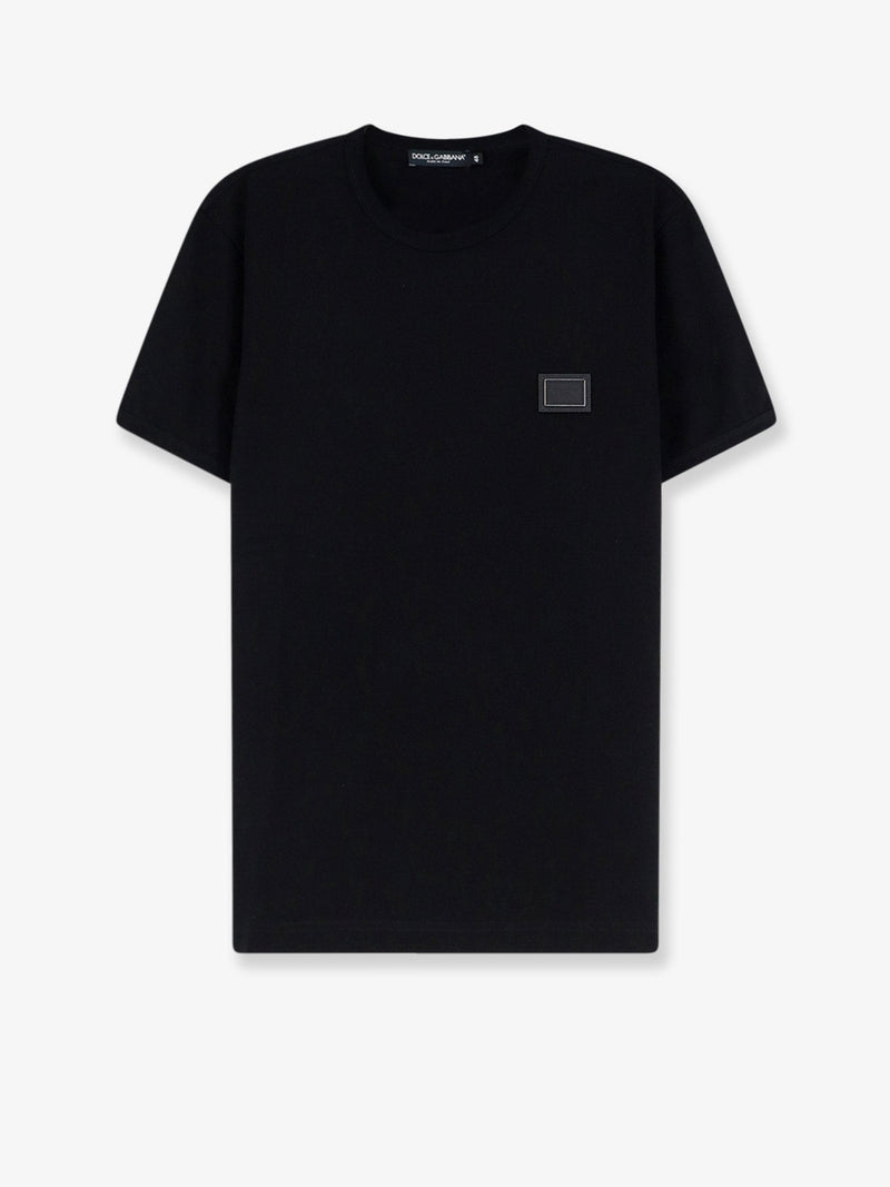 Dolce & Gabbana Dolce & Gabbana Cotton T-Shirt Black Men - World Class Fashion