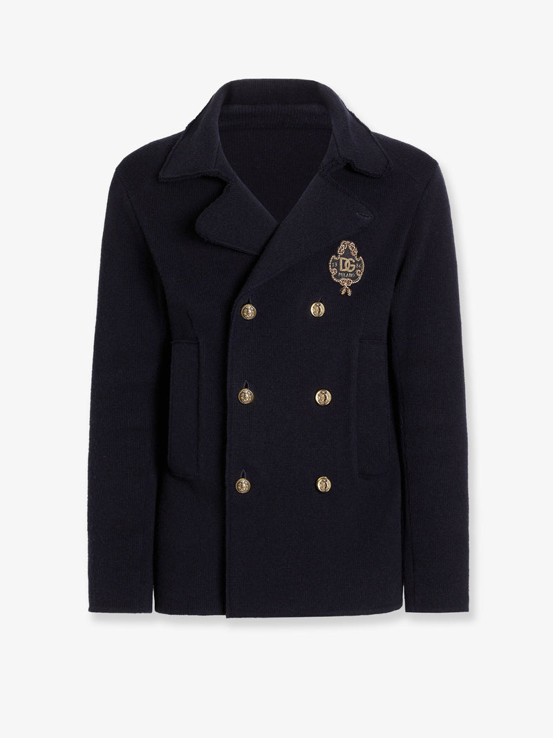 Dolce & Gabbana Dolce & Gabbana Virgin Wool Blazer Blue Men - World Class Fashion