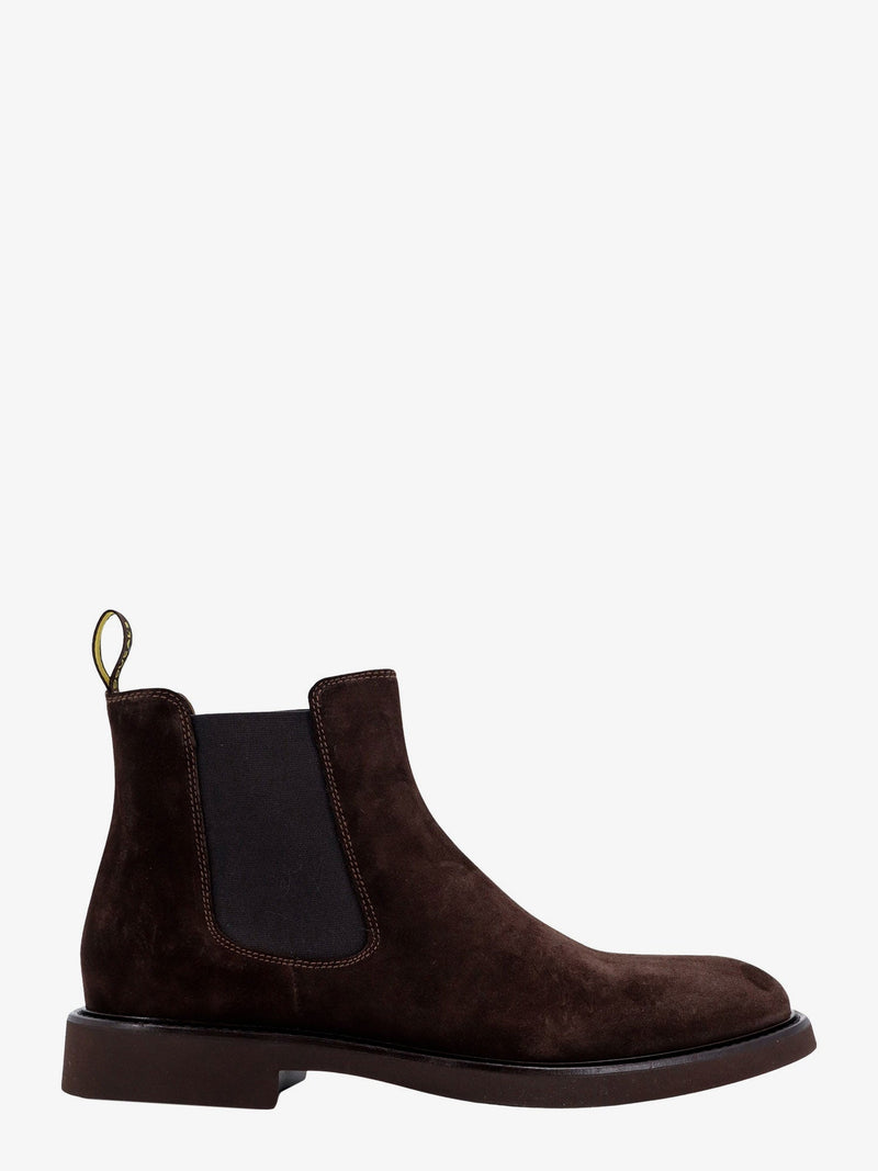 Doucal's Doucal's Suede Beatles Ankle Boots Brown - World Class Fashion
