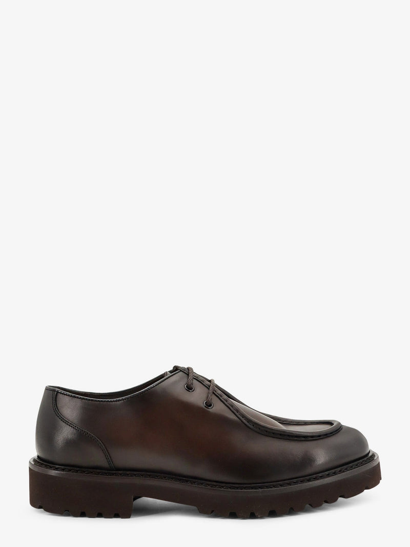 Doucal's Doucal'S Leather Lace-Up - World Class Fashion