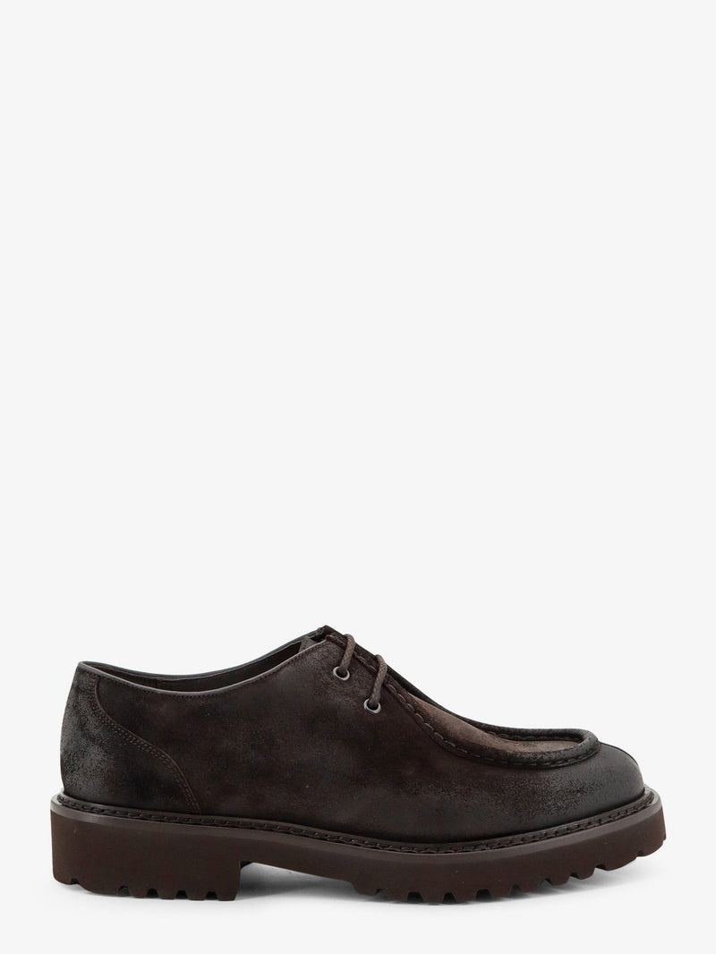 Doucal's Doucal'S Commander Suede Lace-Up - World Class Fashion
