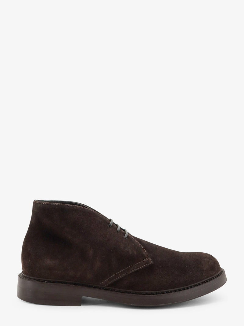 Doucal's Doucal'S Suede Lace-Up - World Class Fashion