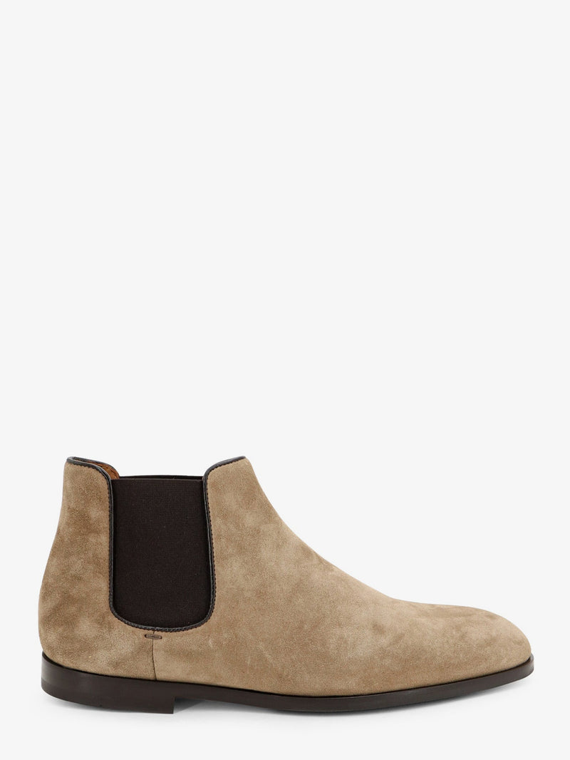 Doucal's Doucal's Suede Men Boots Beige - World Class Fashion